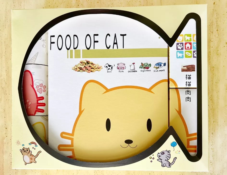 精緻紙紮-寵物食品組合包-貓適用