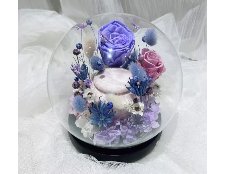 永生骨灰花盅-LED小型款