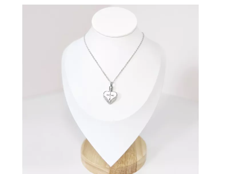 十字架心型貼鑽